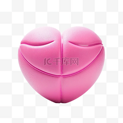 心形粉色篮球