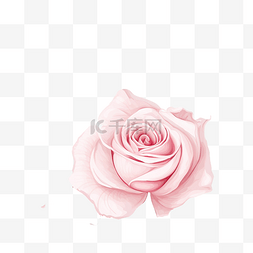 矢量花卉图案图片_无缝花卉图案，白色背景上有嫩粉