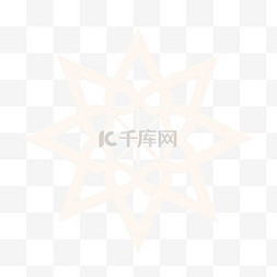 六图片_ai绘画六角星元素立体免抠图案