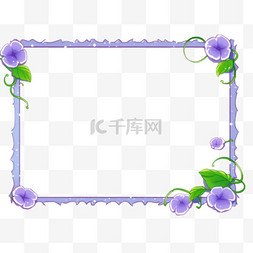 春天花环边框免抠设计图