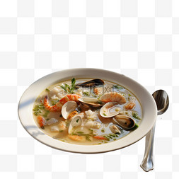 海鲜汤图片_海鲜汤元素立体免抠图案