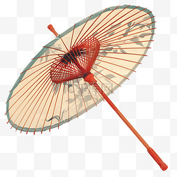 清明节传统古风油纸伞49免抠元素