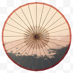 清明节传统古风油纸伞23PNG素材