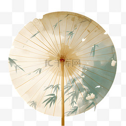 古风图片_清明节传统古风油纸伞14免抠素材