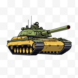 火炮图片_坦克火炮元素立体免抠图案