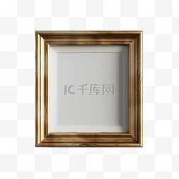 相框图片_相框木板元素立体免抠图案