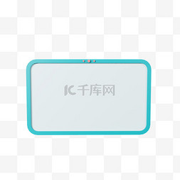 蓝色ipad图片_蓝色iPad办公学习器材简约立体免