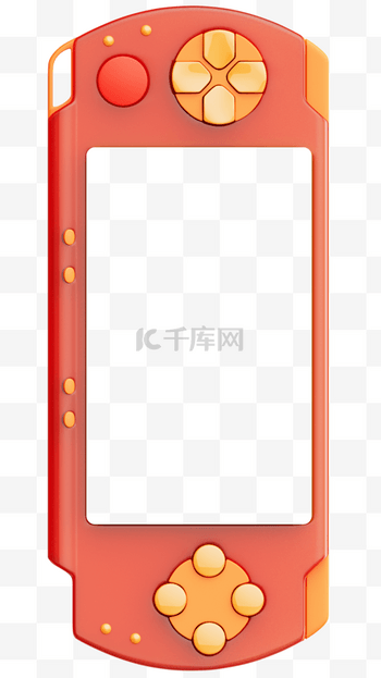 ppt手机边框高清图片大全C4D手机视频边框游戏机