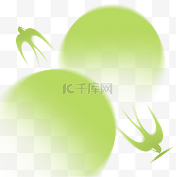 春季春天弥散风噪点几何燕子设计