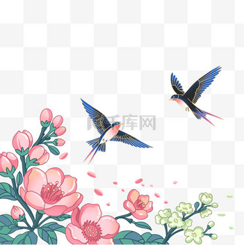 春天素材高创意作品