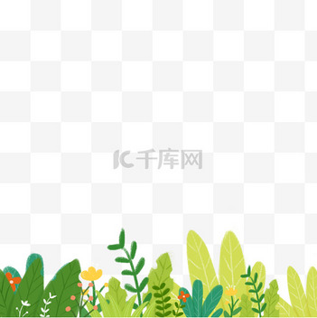 大家都在下的春天素材