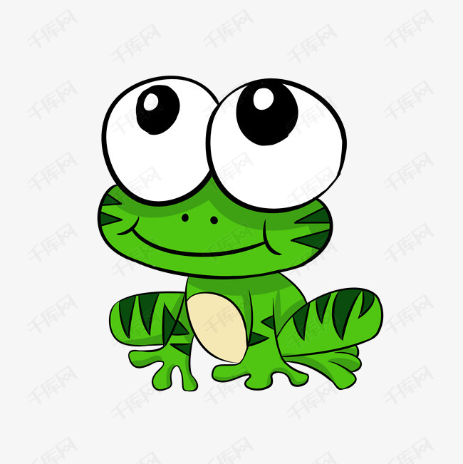 可爱动物                                        绿色青蛙