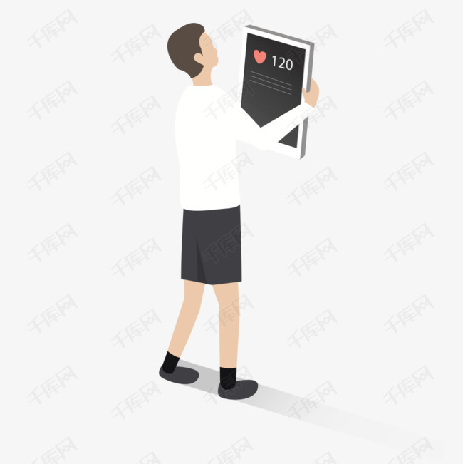 ui现代生活场景人物矢量素材