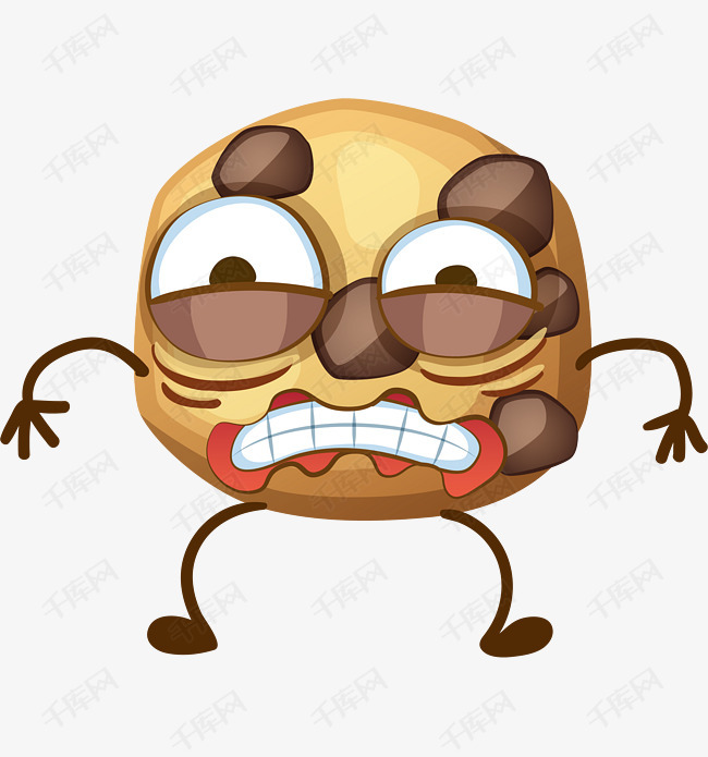 卡通版惊恐的表情包