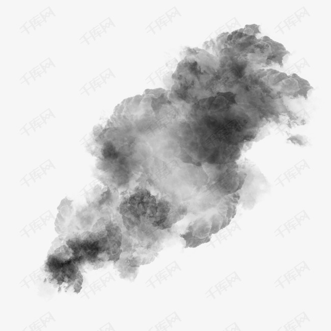 一团模糊不清的硝烟素材图片免费下载_高清psd_千库网
