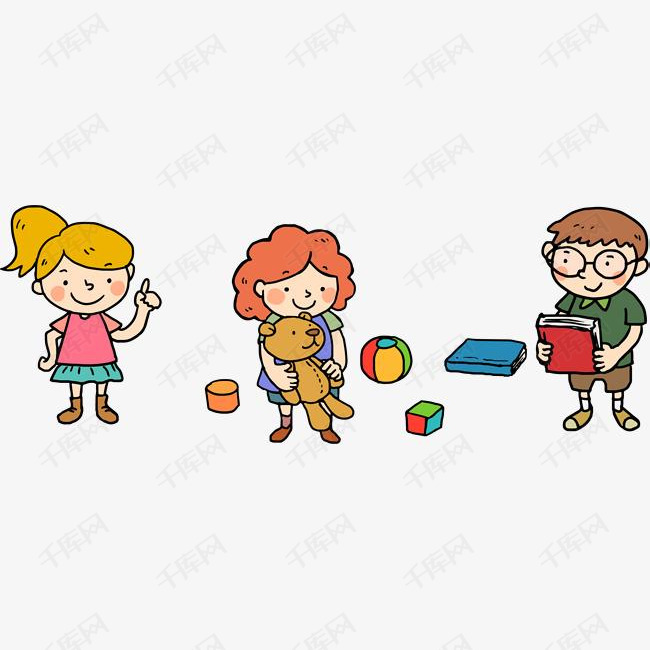 儿童节玩玩具的小朋友素材图片免费下载_高清png_千库