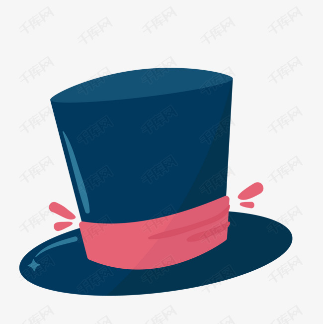卡通绅士帽子设计