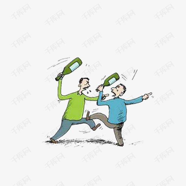 要碎掉的啤酒瓶