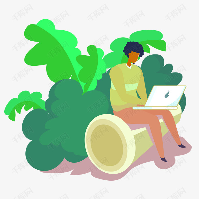 笔记本电脑                                        卡通