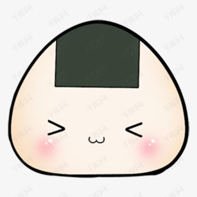 卡通可爱糯米团子