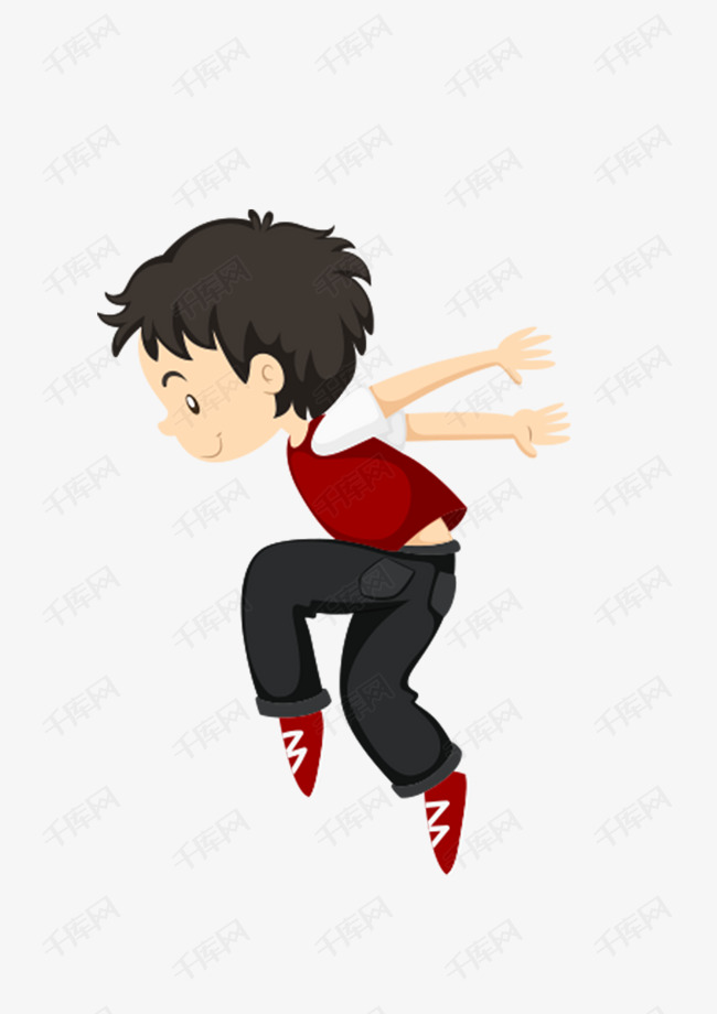 街舞dancer人物手绘免费下载