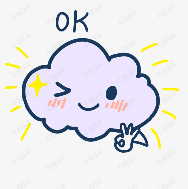 表情ok运动插画素材图片免费下载_高清psd_千库网