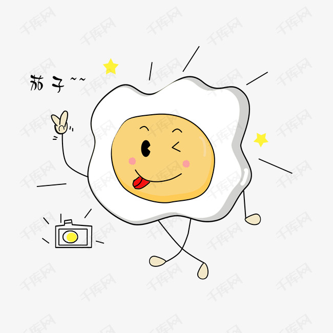 蛋蛋君的搞笑日常表情包拍照