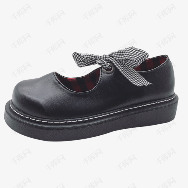 复古原宿大头小皮鞋素材图片免费下载_高清p
