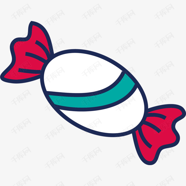 卡通糖果矢量图下载素材图片免费下载_高清psd_千库网