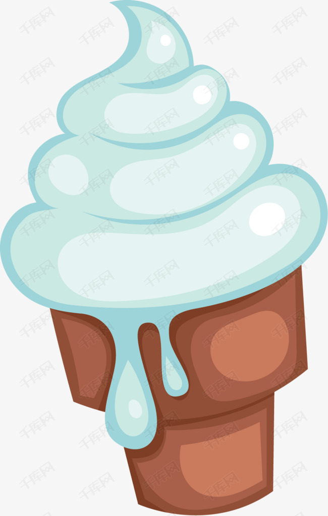 卡通冰淇淋矢量图下载素材图片免费下载_高清psd_千库