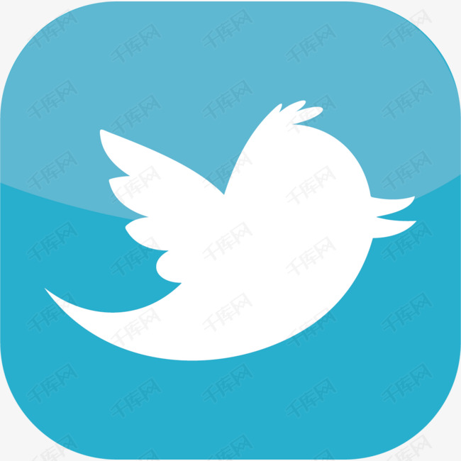 手机推特应用logo设计