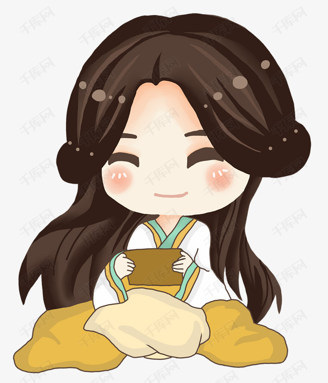 q版人物可爱古风