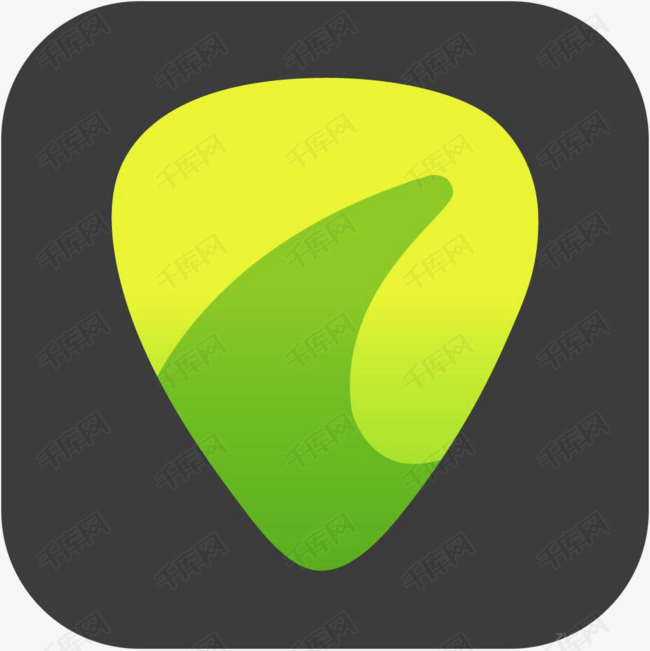 手机GuitarTuna调音器音乐软件logo图标素材图