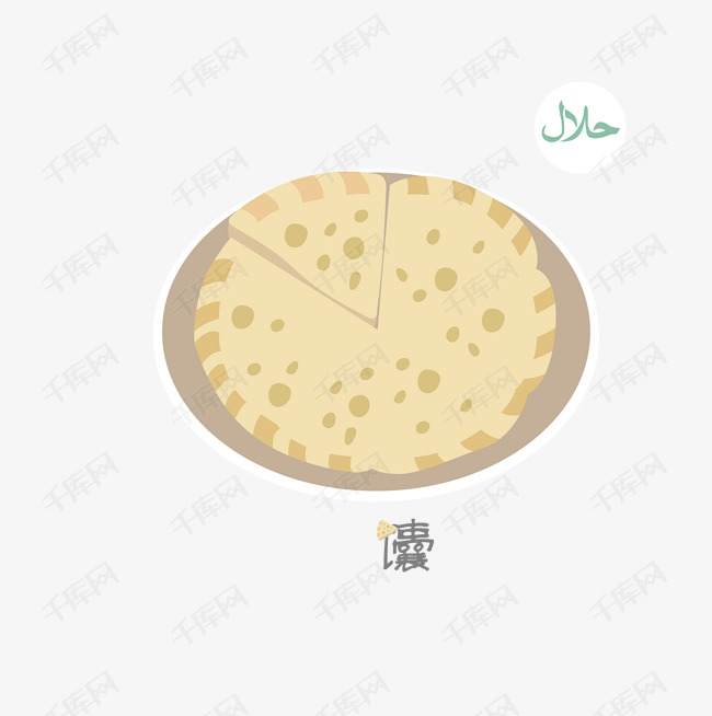 清真新疆的美食馕