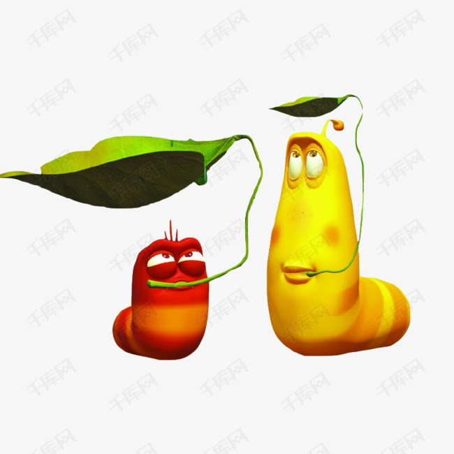 臭屁虫爆笑虫子韩国动画片搞笑蠢萌可爱卡通透明png