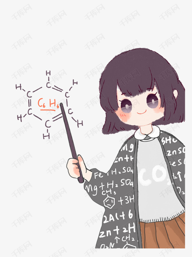 教师节化学老师教课