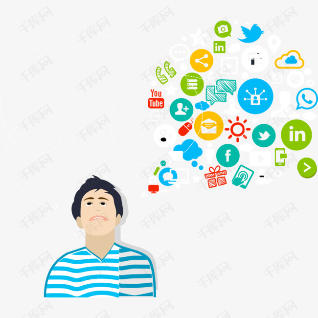 卡通人物思考的数据