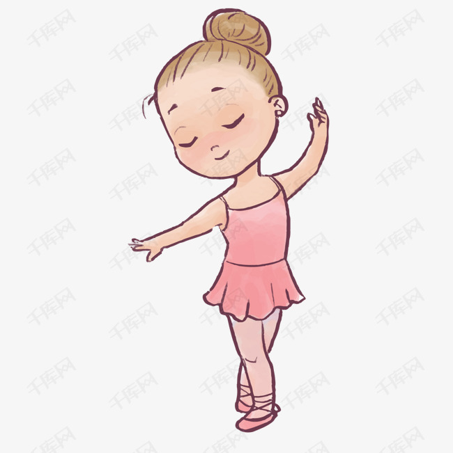 小孩跳舞矢量图下载的素材免抠儿童跳舞人物插图小孩跳舞卡通插图创意