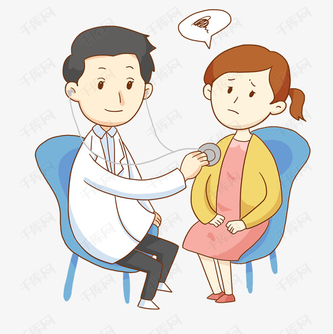 医疗给病人看病的医生免抠素材p