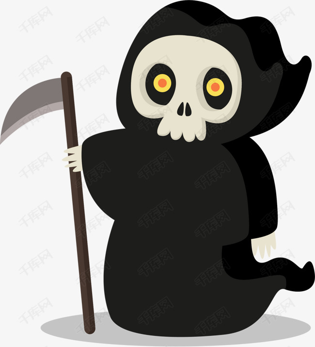万圣节恐怖的死神