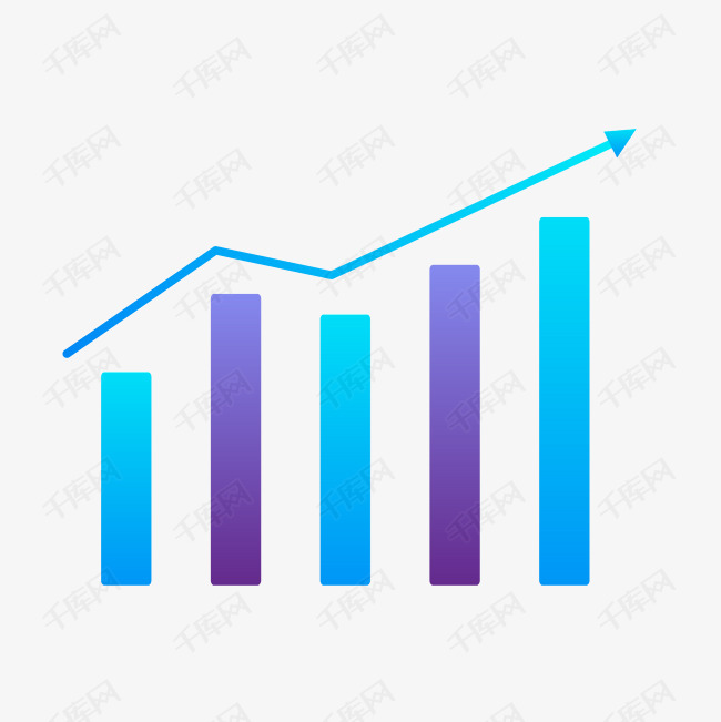 证券指数条形数据分析商务素材图片免费下载_高清psd