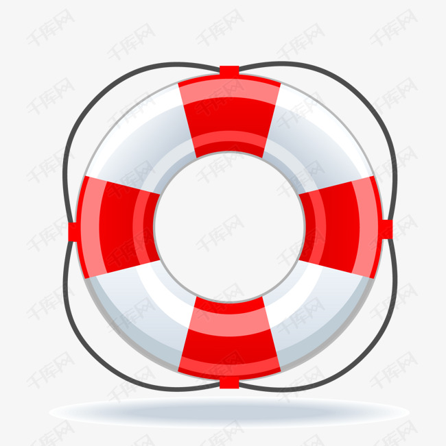 一个3d的救生圈