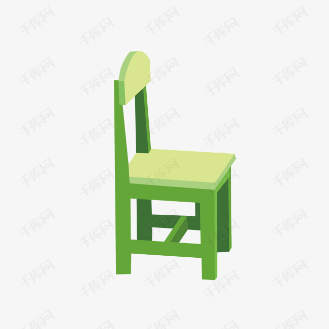 卡通座椅矢量图下载的素材免抠椅子家具卡通座椅卡通插图创意卡通