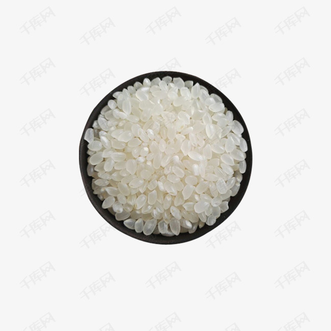 碗里的食材粮食大米