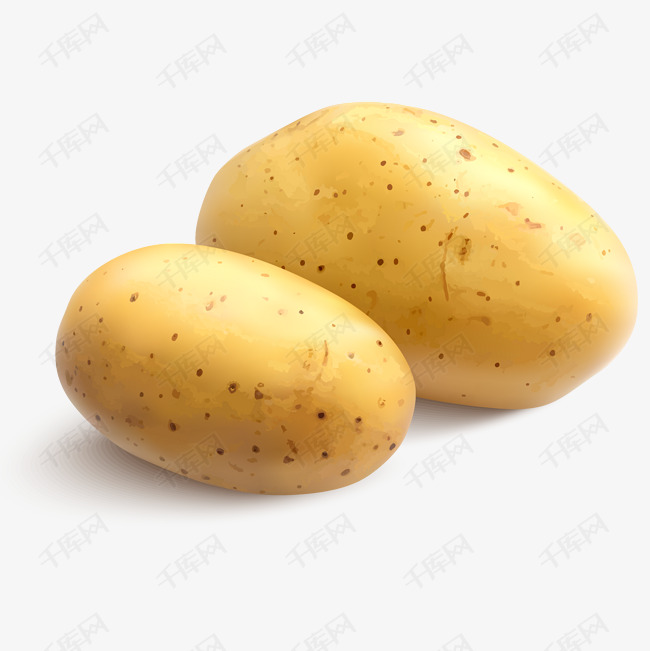 卡通土豆矢量图下载