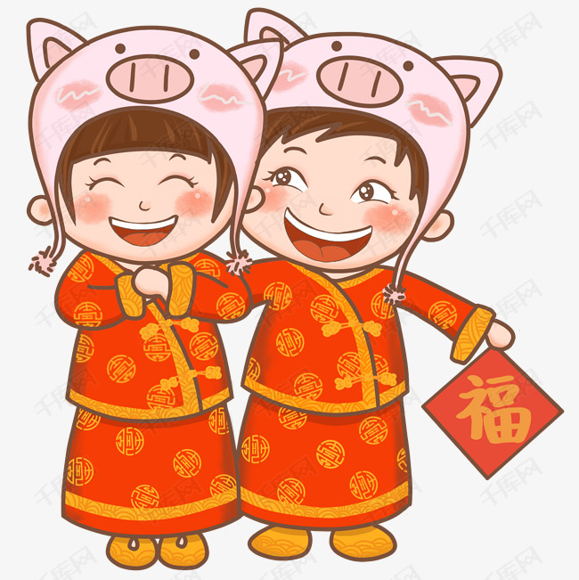 中国唐装                                        卡通