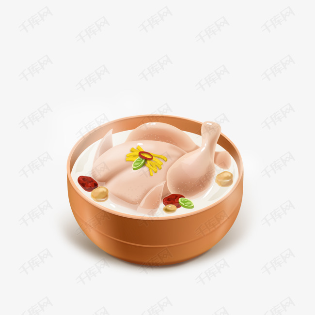 灰色圆弧鸡汤食物元素的素材免抠灰色圆弧创意鸡汤食物卡通插画