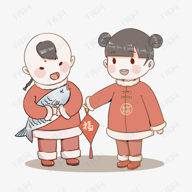 中国唐装                                        卡通