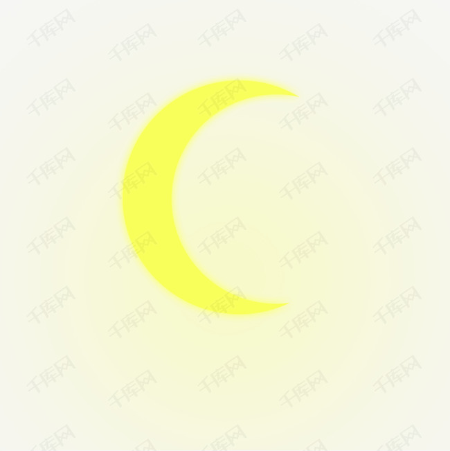 卡通月牙png下载的素材免抠月亮月牙弯弯卡通月牙卡通插图创意卡通