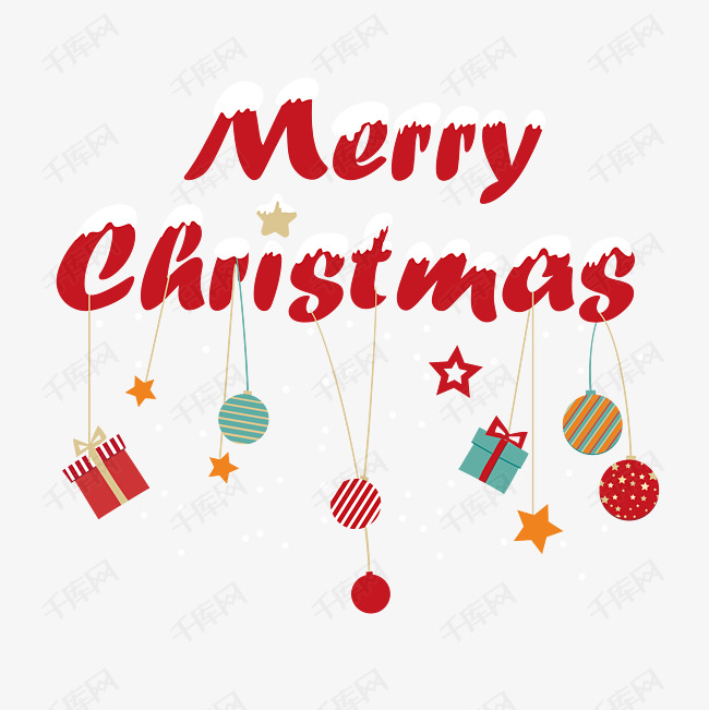 圣诞节矢量装饰图案素材图片免费下载_高清psd_千库网